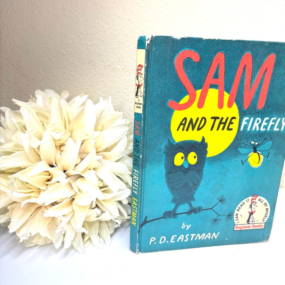 1958 VINTAGE SAM AND THE FIREFLY HARD COVER P.D. EASTMAN